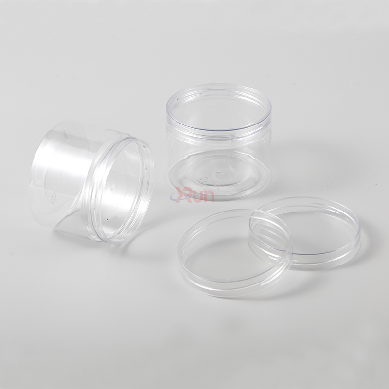 We are leading plastic packaging manufacturers and offer a great plastic food container for candy jars with a reliable PET packaging with lid.